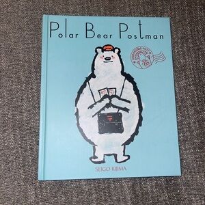 Polar Bear Postman Hard Cover Book